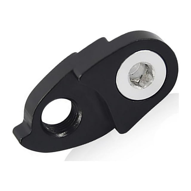 QualitChoice Rear Derailleur Hanger Extender Extension Precision Heavy-Duty Tail Hook Gear Maintenance Replacement Parts Black 1Set