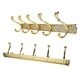thumbnail image 5 of Perchero de Pared Dorado Percheros con 5 Ganchos Perchero de aleación de Zinc Montaje en Pared para Dormitorio Baño Armario Cocina Despensa Y Garaje 52x12 Cm ANGGREK Otros, 5 of 8