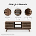 thumbnail image 3 of Mopio Ensley Tall 59" TV Stand Mid-Century Modern Console for TV Under 70", 3 of 8