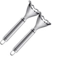 thumbnail image 1 of 2PCS Magic Corn Peeler，Kitchen Gadget，Stainless Steel Corn Thresher with Ergonomic Handle，Corn Stripper Corn Cob Stripper Tool，Thresher Corn Cutter from the Cob, 1 of 7