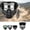 Transparent, variant on Full Face Goggles for Grass Cutting, Anti-Fog & Impact Resistant Mask  Reusable Mowing for Riding, Welding, Trimming