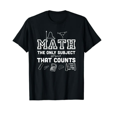 Math Counts - Funny Math Teacher Shirt