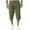 Army Green, variant on UANWENN Men's Spring/summer Imitation Linen Sports Pants Jogging Pants Loose Casual Beach Capris I Star Shorts Mens Basketball Shorts Mens Training Shorts with Pockets Compression Shorts for Men