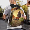 thumbnail image 5 of Fotbe Country Farm Morning Rooster Mochila Ligera Casual para Laptop para Hombres y Mujeres, Mochila Impermeable de Uso Diario, Mochila para Universidad, 5 of 5