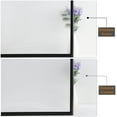 thumbnail image 3 of VELIMAX Privacy Frosted Window Film Non-Adhesive Frosted Window Cling Sticker Opaque Glass Tint for Bathroom Home Office(23.6 x 78.7 inches), 3 of 8