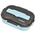thumbnail image 1 of Insulated Lunch Box Stainless Steel Bento Box Lunch Box Removable Tray Keep Warm Function Food Grade Plastic Lightweight Portable Insulated Lunch BoxBlue, 1 of 8