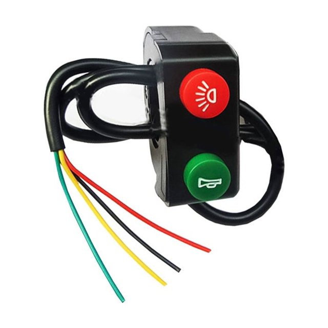 Motorcycle ATV 22mm Handlebar Horn and Headlight Combination Switch Button Motor Switches Turn Signal Motorcycle Parts