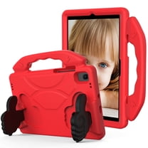 Kids Case for Samsung Galaxy Tab A7 10.4 inch 2020 Tablet, Dteck EVA Foam Lightweight Shockproof Handle Grip Kickstand Protecitve Shell Cover For Galaxy Tab A7 SM-T500/T505/T507,Red