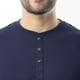 thumbnail image 2 of Conjunto de pijama IZOD para hombre, jersey de manga larga y pantalones de forro polar, 2 of 6