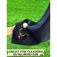 thumbnail image 3 of Toalla de golf CybGene de microfibra con mosquetón, 41 x 61 cm, 3 of 7
