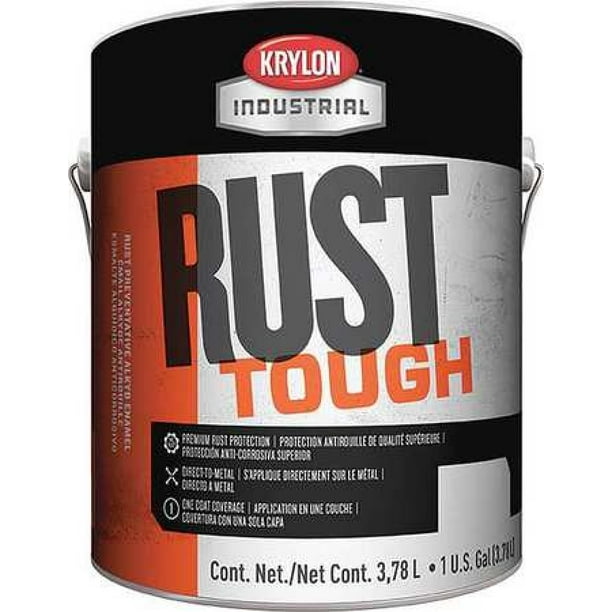 KRYLON K00921 1 gal. Gloss White Glossy Acrylic Enamel Paint Walmart