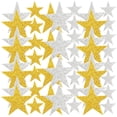 thumbnail image 3 of 180 Uds pegatinas de estrellas pegatina de estrella brillante calcomanías en forma de estrella calcomanías de estrellas de Navidad pegatinas con brillo, 3 of 5