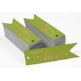 thumbnail image 2 of Inkdotpot Rose Gold Foil Paper Hang Tags Made With Love Text Favor Tags 50 Pieces, 2 of 6