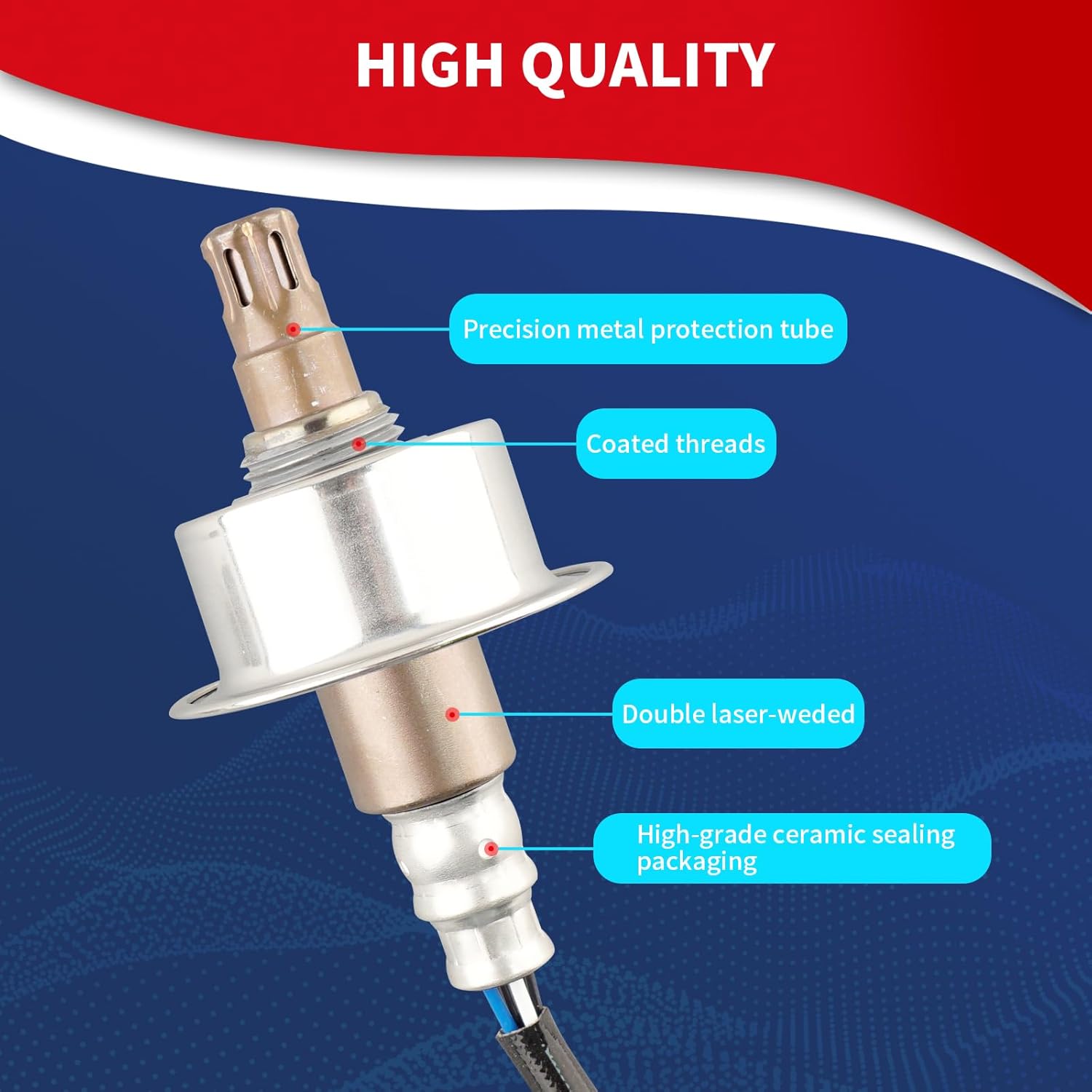 DrCax Oxygen O2 Sensor Heated Air Fuel Ratio Upstream 234-9070 15380 Compatible with Nissan Sentra 08-12 Altima Maxima Infiniti G35 QX56 Cube Frontier Pathfinder Rogue Equator Replace 25679 250-54037