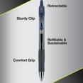 thumbnail image 2 of Pilot G2 Premium Refillable & Retractable Rolling Ball Gel Pens, Fine Point, Navy Blue Ink, 10-Pack, 2 of 6