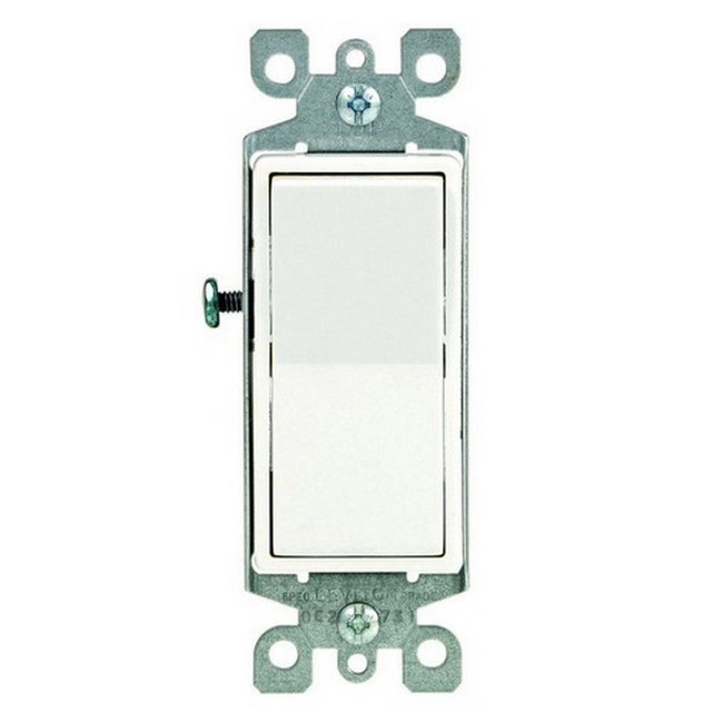 Interruptor Leviton 5601-2WM 15A 120/277 V Decora Rocker unipolar
