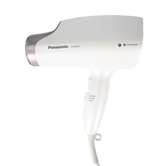 PANASONIC EH-NA67-W235 Panasonic - EH-NA67-W Nanoe Hair Dryer with Oscillating QuickDry Nozzle - White