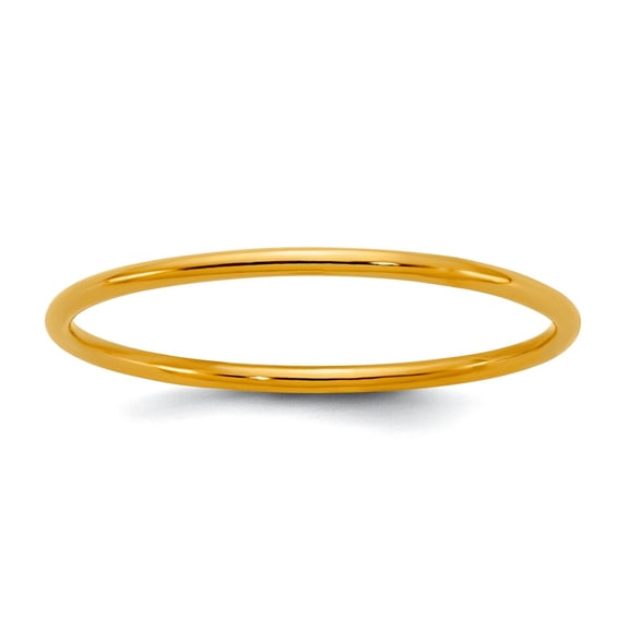 1/20 14k Gold Filled 1.0mm Stacking Ring Size 9 Ring for Women - .5 Grams