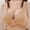 Beige, variant on Women's Breathable Back Buckle Embroidered Bralette Without Underwire
