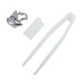 thumbnail image 3 of Unique Bargains 1 Pc Fake Grills Hip Hop Rhinestone Design Teeth Grillz Silver Tone, 3 of 6