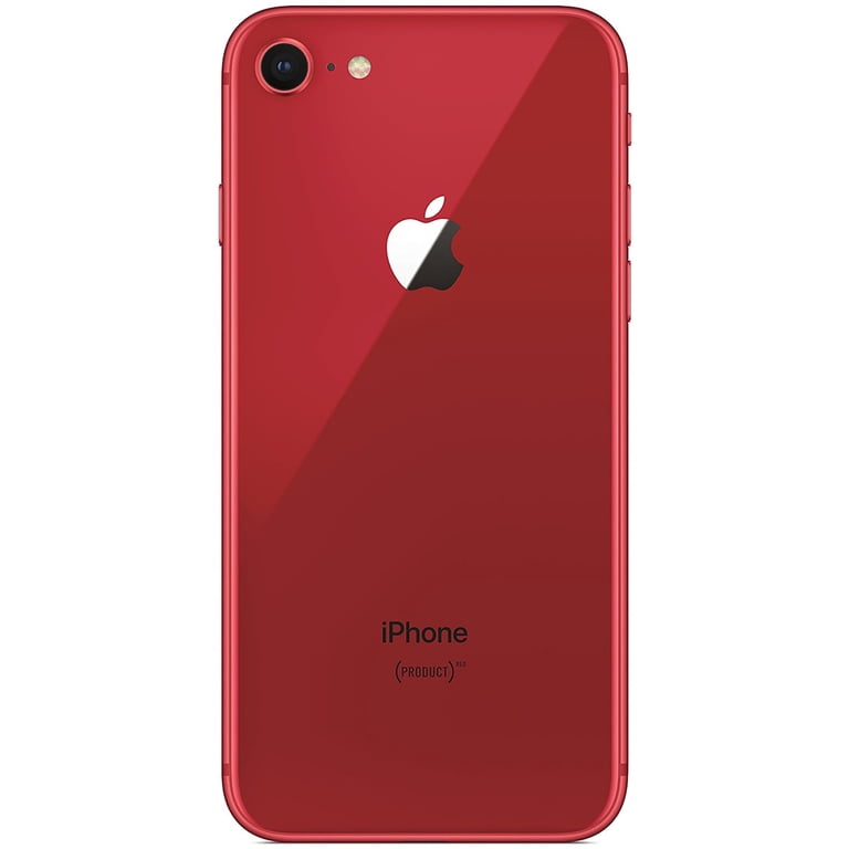 Restored Apple iPhone 8 - AT&T - 256GB Red (Refurbished) - Walmart.com