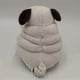 thumbnail image 3 of Adorable y feo perro carlino de peluche - Divertida escultura de arena de tela para Navidad, Halloween, Acción de Gracias, regalo único, 3 of 5