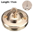 thumbnail image 1 of Steel Light Canopy Kit, Vintage Chandelier Ceiling Plate with Hook, Retro Pendant Light Canopy Kit with All Mounting Hardware for Pendant, 1 of 5