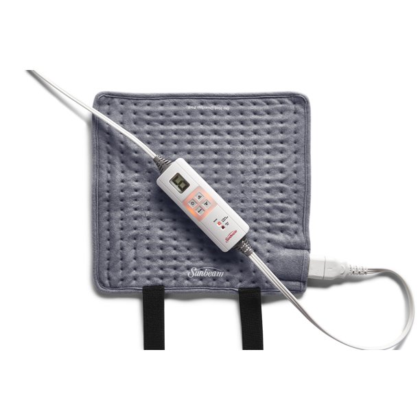 Sunbeam XpressHeat Wrapping Heat Pad with Fastening Straps, 6 Heat