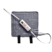 Sunbeam XpressHeat Wrapping Heat Pad with Fastening Straps, 6 Heat Settings, 2-Hour Auto-Off, Slate Grey