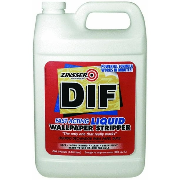 Zinsser 2481 DIF Wallpaper Stripper Liquid Ready To Use No Drip 1