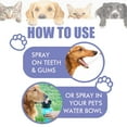 thumbnail image 5 of 2pcs Tooth Cleaning Spray For Cats And Dogs, Remove Tooth Stains Fresh Breath Pets Oral Care Spray, 5 of 5
