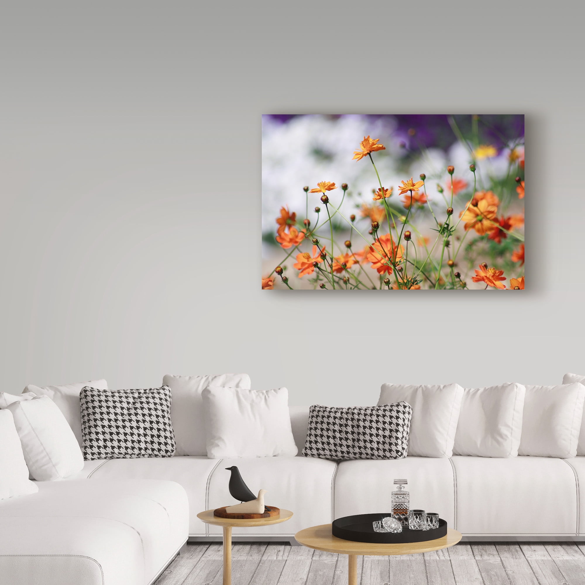 Trademark Fine Art 'Garden Conversations' Canvas Art by Incredi