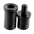 thumbnail image 4 of ZLight Pool Cue Joint Protector Pool Cue Tip Tools Joint Thread Protector Joint Cap 22mmx51mm Black 22x61mm, 4 of 6