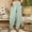 Green, variant on Women's New Thin Elastic Loose Large Size Korean Version of Everything Long Trousers Casual Trousers Haren, Black, L