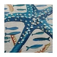 thumbnail image 4 of Acheng Starfish Square Tablecloth with Elastic Edge 100% Polyester Fiber 36*36, 4 of 8