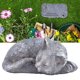 thumbnail image 1 of Monumento Conmemorativo Para Mascotas, Piedra De Jardín, Resina Resistente A La Intemperie, Forma De Gato, Monumento Para Mascotas, 1 of 7