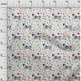 thumbnail image 2 of oneOone Polyester Lycra White Fabric Skull Sewing Fabric By The Yard Printed Diy Clothing Sewing Supplies 56 Inch Wide, 2 of 4