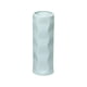 thumbnail image 2 of Jarrón decorativo de plástico para flores | Diseño geométrico moderno | Acabado imitación ratán y porcelana | Decoración versátil para el hogar y la oficina | 19 cm de alto, 2 of 6