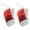 Red, variant on HIBIBUD 2-Pack Hand Crank Flashlight for Emergencies,4" Red LED,Portable and Powerful