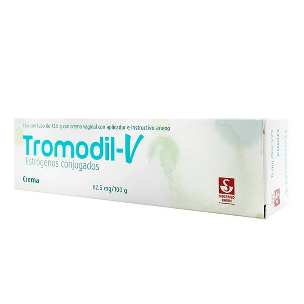 Tramodil-V estrógenos conjugados 62.5 mg/100 g tubo con 43 g