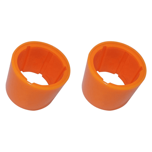 2X Electric Skateboard Hub Motor Tire Skin 70mm Motor Tire Skin Orange Replacement