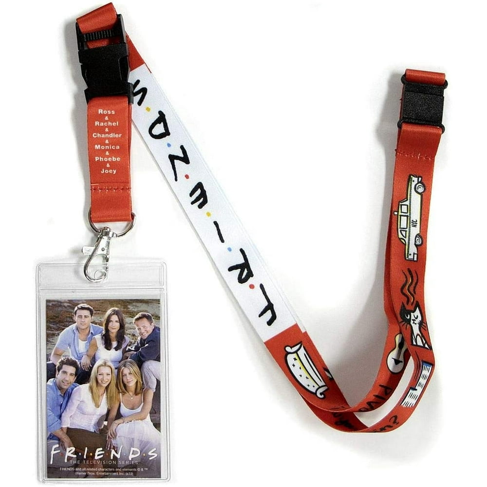 Friends Lanyard With ID Holder