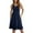 Blue, variant on Fsqjgq Wedding Guest Dresses for Women Evening Party Dress Fashion Plus Size Wedding Guest Dress Sleeveless Knee Length Retro A Line Flared Swing Formal Prom Party Dress Vacation Dresses Mini Dre XL