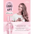 thumbnail image 3 of Liquipel Lightning Cable Camo - Pink, 3 of 7