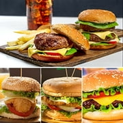 Burger Press, 3 in 1 Hamburger Press Patty Maker, Slider Press Stuffed Burger Patty Press Regular Burger Maker Non Stick Kitchen Barbecue Grilling Patty Molds