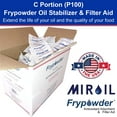 P100 Fry Powder Oil Stabilizer and Filter Aid, Food Centers Cook Hotter