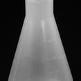thumbnail image 5 of Uxcell 250ml Plastic Erlenmeyer Flask with Screw Caps, 2 Pack Narrow Mouth Conical Flask for Laboratory, Clear, 5 of 6