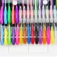 thumbnail image 1 of 48 colores Gel Ink Pen 1.0mm Neon Color Pen Set Craft Drawing Painting Coloring Books Gift (Color variado), 1 of 3