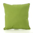 Esme Outdoor Square Fabric Water Resistant Pillow Set, Tropical Brown