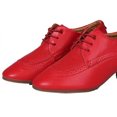 thumbnail image 3 of Zapatos de baile de cuero genuino para mujer, zapatos de baile latino para Salsa, suela suave, zapatos profesionales de Jazz y Tango para bailar, zapatillas de deporte para mujer, 3 of 5